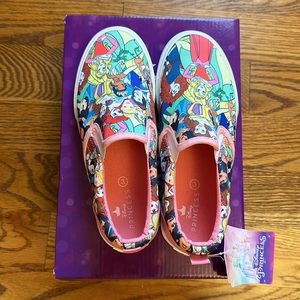 Disney Princess slip on sneakers NWT/NIB